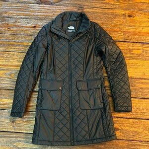 Northface Black Winter Coat